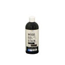 【アサヒペン】アサヒペン 水性WOODジェルステイン 300ML ブラック