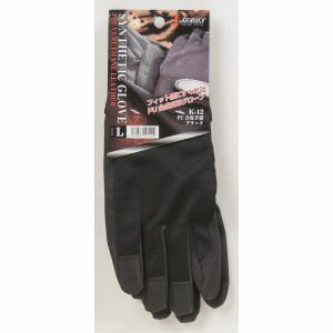【おたふく手袋】おたふく手袋 K-12 3L ブラック PU合皮手袋 1P