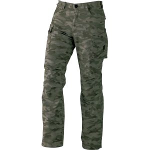 【中国産業 ホップスコット】中国産業 9475-20-4L パンツ 迷彩グリーン 4L