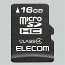 yGR(ELECOM)zmicroSDHCJ[h/f[^T[rXt/Class4/16GB MF-MSD016GC4R