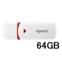 【Apacer】Apacer USBメモリ AP64GAH333W-1...(2)