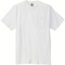 【アイトス】アイトス 10531-001-M 半袖Tシャツ ポケット付 男女兼用 ホワイト Mサイズ