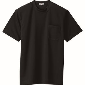 【アイトス】アイトス 10576-010-M 吸汗速乾 クールコンフォート 半袖Tシャツ ポケット付 男女兼用 ブラック Mサイズ