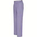 【アイトス】アイトス 5573-076-L レディースシャーリングパンツ 1タック ミストバイオレット Lサイズ
