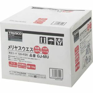 送料無料 【トラスコ TRUSCO】トラスコ メリヤスウエス 柔軟タイプ 10kg入 1箱 GJ-MU メーカー直送 代引不可 北海道・沖縄・離島不可【smtb-u】