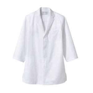 【住商モンブラン】住商モンブラン 1-851 調理コート 兼用 7分袖 白 SS 男女兼用