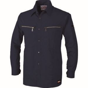 【ジーベック XEBEC】ジーベック 8893-10-L 長袖シャツ L