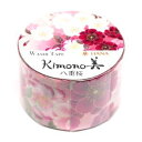 【カミイソ産商】カミイソ産商 GR-1004 kimono 美八重桜 25mmx5m