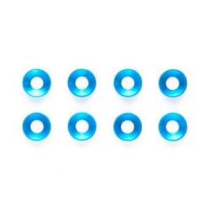 【タミヤ TAMIYA】タミヤ 54156 OP.1156 3mmアルミ皿ワッシャー ブルー/8個 TAMIYA