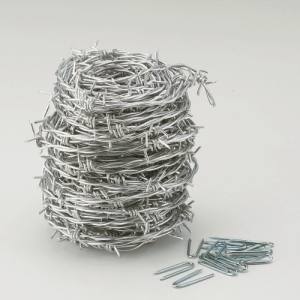 【トラスコ TRUSCO】トラスコ 有刺鉄線 1.6mm×20m 1巻 TUW-16-20