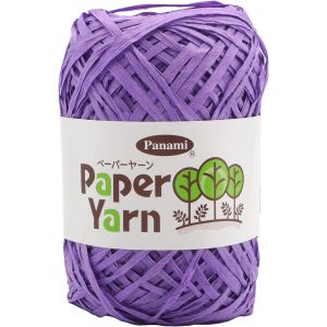 【パナミ Panami】パナミ ペーパーヤーン 50m Col.406 うす紫 PAN-406 Panami タカギ繊維