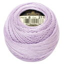 【DMC】DMC 8番糸 刺繍糸 パール コットンパール糸 80m #211 紫系 DMC8-211