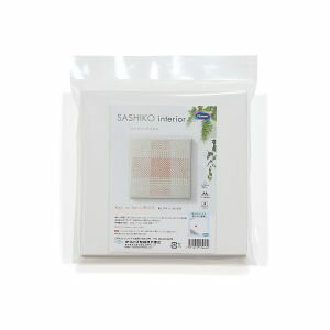 【オリムパス】オリムパス 刺し子キット SASHIKO interior ファブリックパネル Kaki no hana 柿の花 OL..