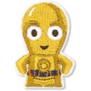 【パイオニア】パイオニア ワッペン STAR WARS スター ウォーズ C-3PO ワッペン アイロンシール両用タイプ STA450-STA07