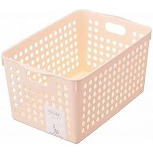 【イノマタ化学】イノマタ化学 ストックバスケット ディープ ライトピンク 4577