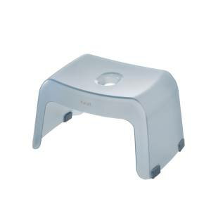 【リッチェル Richell】リッチェル カラリ バススツール 20H ミルキーブルー