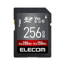 yGR ELECOMzGR MF-FS256GU23V6R SDXCJ[h f[^T[rXt UHS-II V60 256GB