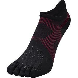 【ファイテン Phiten】ファイテン 足王 ソッキング レーサー 5本指 ブラック/レッド 27-29 AL941875