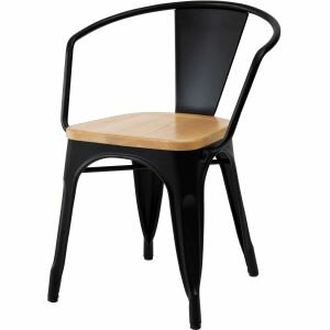 送料無料！！【東谷】アームチェア ブラック PC-263BK メーカー直送 代引不可 北海道沖縄離島不可【smtb-u】