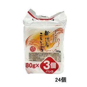 送料無料！！【田中米穀】田中米穀 パックご飯 新潟産 こしいぶき 180g 24個 メーカー直送 代引不可 北海道沖縄離島不可【smtb-u】