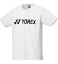 【ヨネックス YONEX】ヨネックス メンズ レディース テニス ドライTシャツ 16501 ホワイト 011 SS