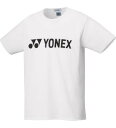 【ヨネックス YONEX】ヨネックス メンズ レディース テニス ドライTシャツ 16501 ホワイト 011 M