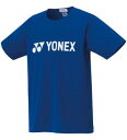 【ヨネックス YONEX】ヨネックス メンズ レディース テニス ドライTシャツ 16501 ミッドナイトネイビー 472 M