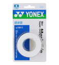 【ヨネックス YONEX】ヨネックス テニス ウェットスーパーメッシュグリップ 3本入り AC1383 ホワイト 011