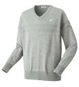 【ヨネックス YONEX】ヨネックス メンズ レディース テニス セーター 30075 グレー 010 M