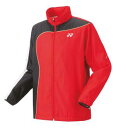 【ヨネックス YONEX】ヨネックス メンズ レディース テニス 裏地付ウィンドウォーマーシャツ 70081 サンセットレッド 496 M