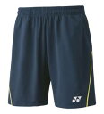 【ヨネックス YONEX】ヨネックス メンズ レディース テニス ニットハーフパンツ 15124 ネイビーブルー 019 SS