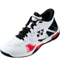 【ヨネックス YONEX】ヨネックス バドミント シューズパワークッション エクリプション Z ミッド SHBELZ3MD ホワイト×ブラック 141 24.5