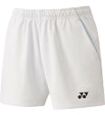 【ヨネックス YONEX】ヨネックス ウィメンズ テニス ニットショートパンツ 25070 ホワイト 011 S