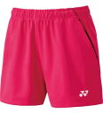 【ヨネックス YONEX】ヨネックス ウィメンズ テニス ニットショートパンツ 25070 ブライトピンク 122 O