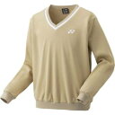 【ヨネックス YONEX】ヨネックス メンズ レディース テニス トレーナー 32032 ライトベージュ 343 XO
