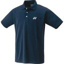 【ヨネックス YONEX】ヨネックス ユニセックス テニス ゲームシャツ 10800 ネイビーブルー 019 O