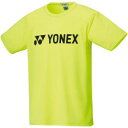 【ヨネックス YONEX】ヨネックス ジュニア テニス ドライTシャツ 16501J シャインイエロー 402 J130