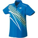 【ヨネックス YONEX】ヨネックス ウィメンズ テニス ゲームシャツ 20626 ブラストブルー 786 S