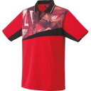 【ヨネックス YONEX】ヨネックス メンズ レディース テニス ゲームシャツ 10538 サンセットレッド 496 L