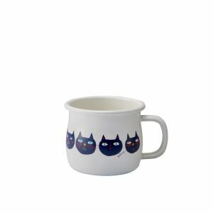 【豊琺瑯】豊琺瑯 プルーン ホーロー マグカップ ミミココモモ PMA-512