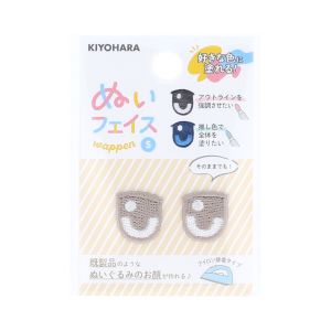 【清原 KIYOHARA】清原 ぬいフェイスワッペンS C NUIW-17 KIYOHARA