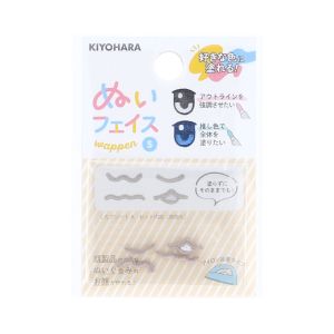 【清原 KIYOHARA】清原 ぬいフェイスワッペンS くちアソート A NUIW-27 KIYOHARA