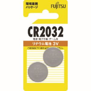 【富士通】富士通 CR2032C 2B N リチウムコイン電池 CR2032 2個入