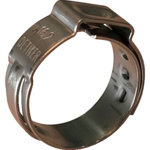 【オエティカ Oetiker】オエティカ 16702494 PG167 ステップレスイヤークランプ Φ13.7 - 16.2mm