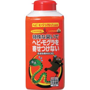 【トヨチュー】トヨチュー 357135 ヘビ モグラ除け忌避剤1kg 粒タイプ
