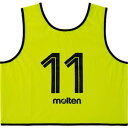 【モルテン Molten】モルテン ゲームベスト GV10枚セット 蛍光イエロー GS0113KL