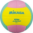 【ミカサ MIKASA】ミカサ スマイルドッジボール1号 イエロー/ピンク SD10YP