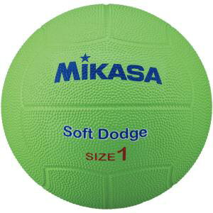 【ミカサ MIKASA】ミカサ ソフトドッジ1号 ゴム 薄緑 STD-1SR-LG STD1SRLG