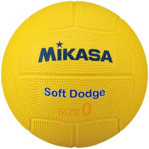 【ミカサ MIKASA】ミカサ ソフトドッジ0号 ゴム 黄 STD-0SR-Y STD0SRY
