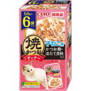 【いなばペットフード】いなば CIAO 焼かつおディナー 子ねこ用 かつお節 ほたて貝柱入り 50g×6袋